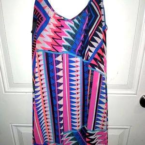 Express sheer dress.